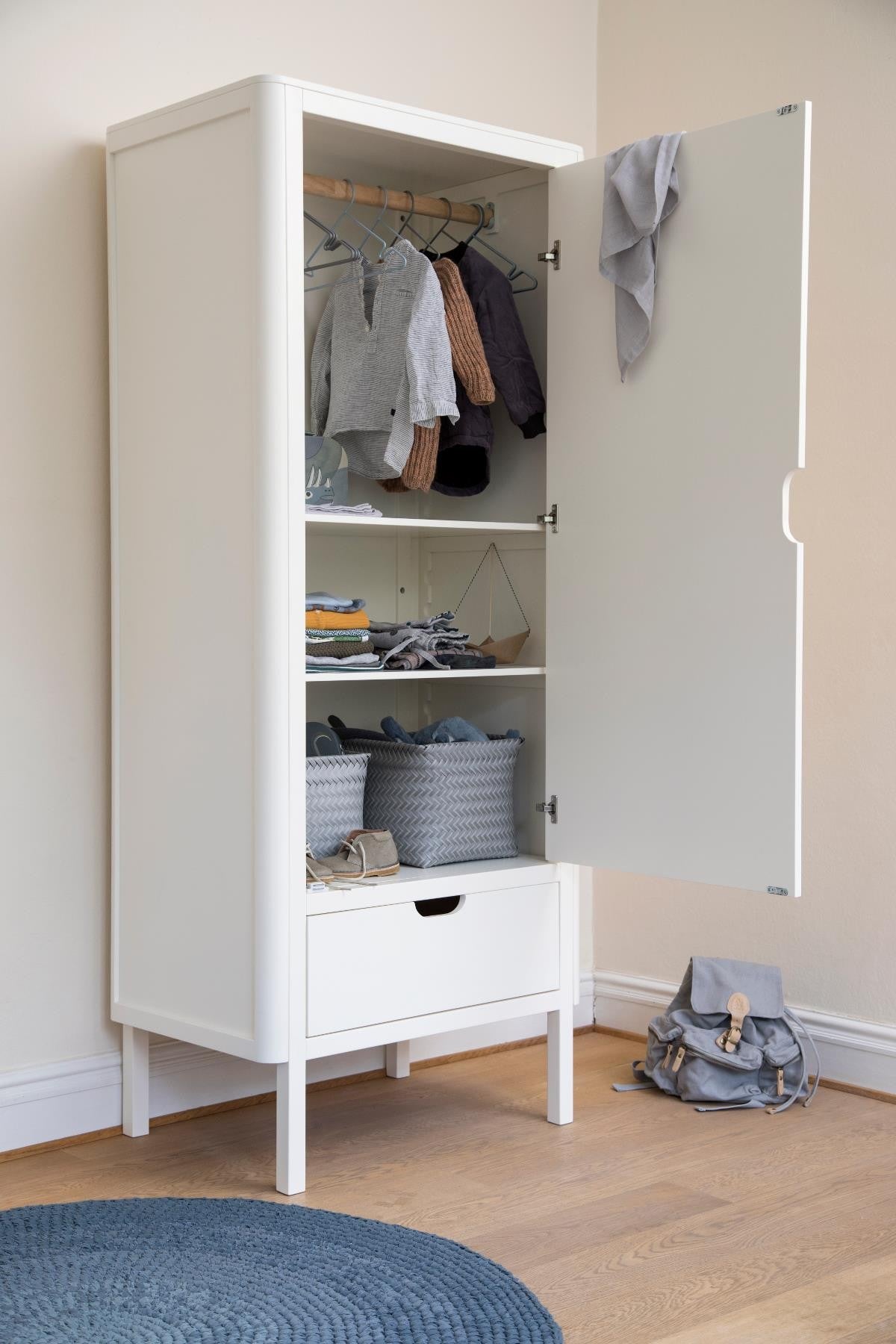 2-door wardrobe | white
