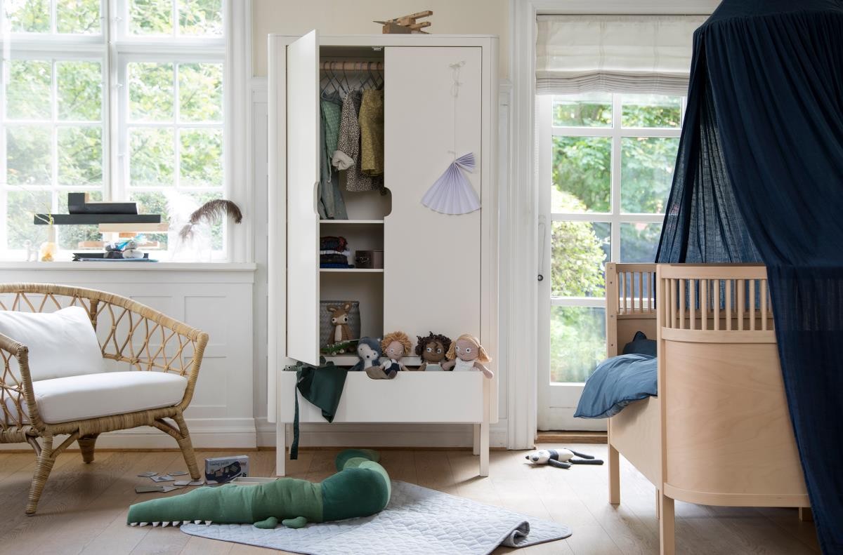 2-door wardrobe | white