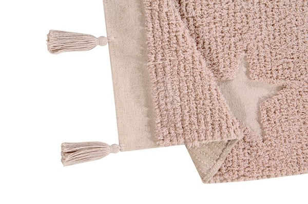 Alfombra Lavable | Hippy Stars Vintage Nude