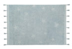 Alfombra Lavable Azul | Hippy Stars