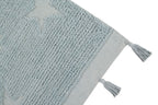 Alfombra Lavable Azul | Hippy Stars