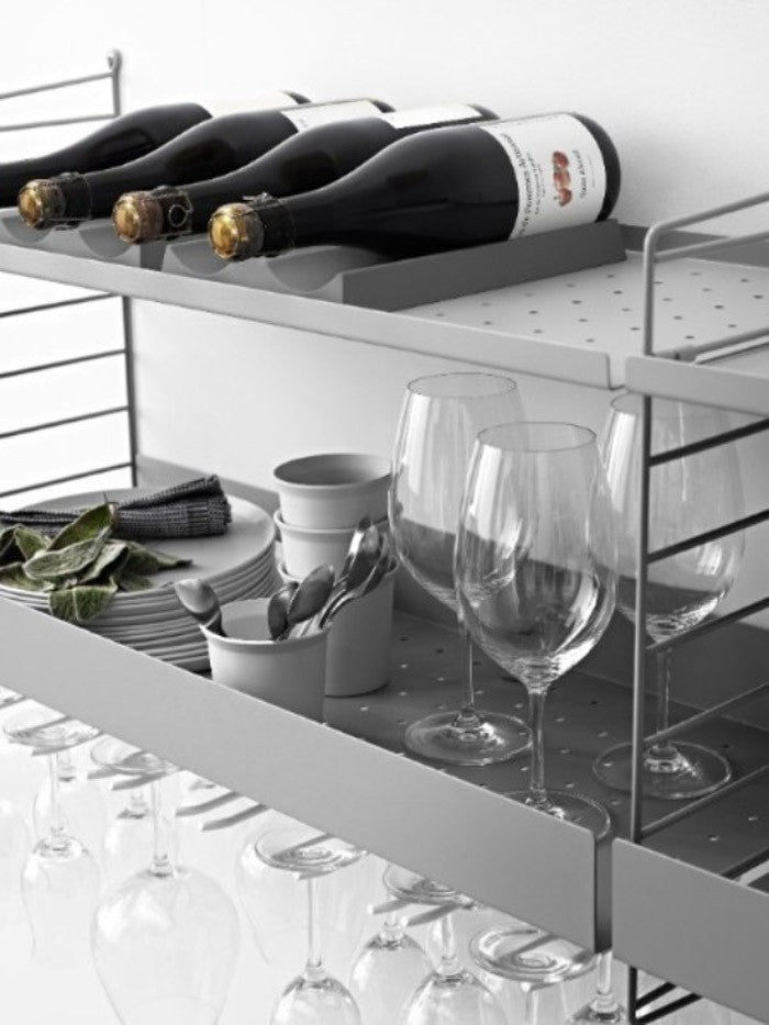 2 Wine Glass Hanging Racks | White 20