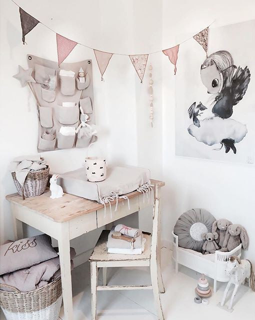 Wall-Mounted Storage Unit | Powder Pink