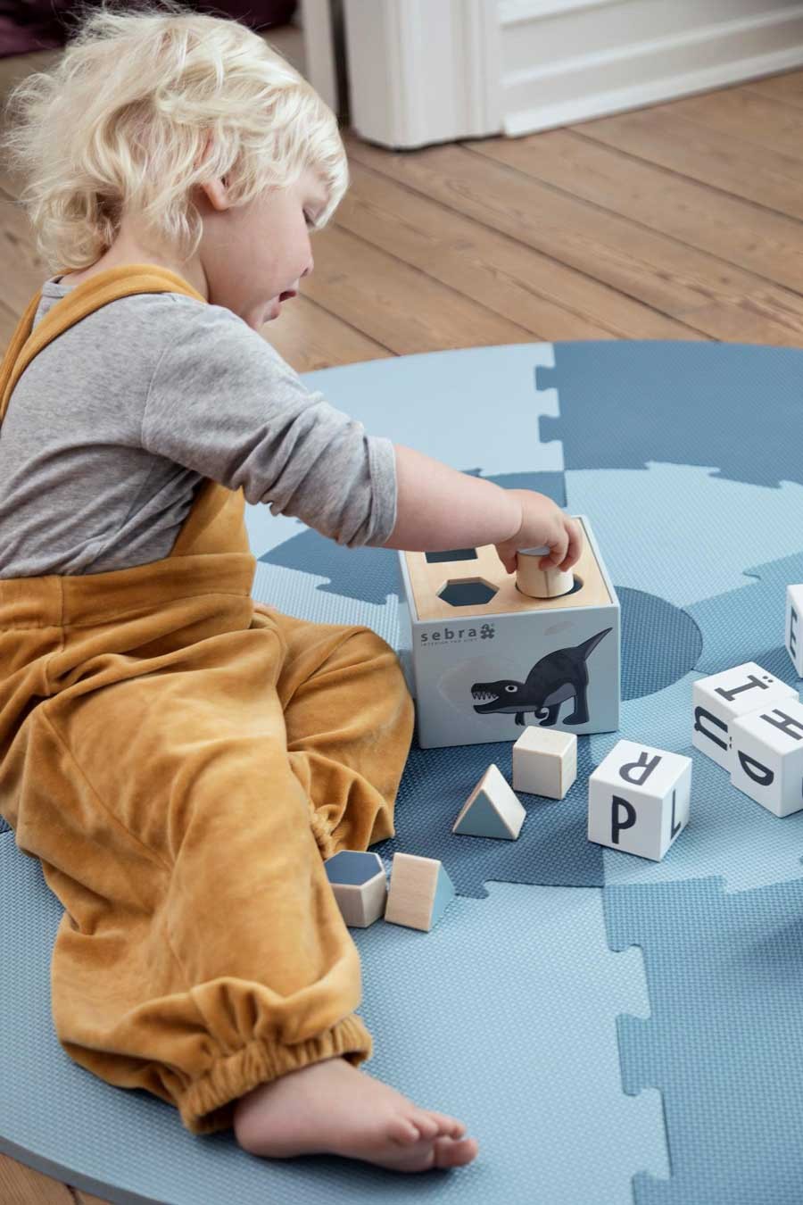 Blue Play Mat