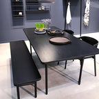 Mesa Diagonal Negro