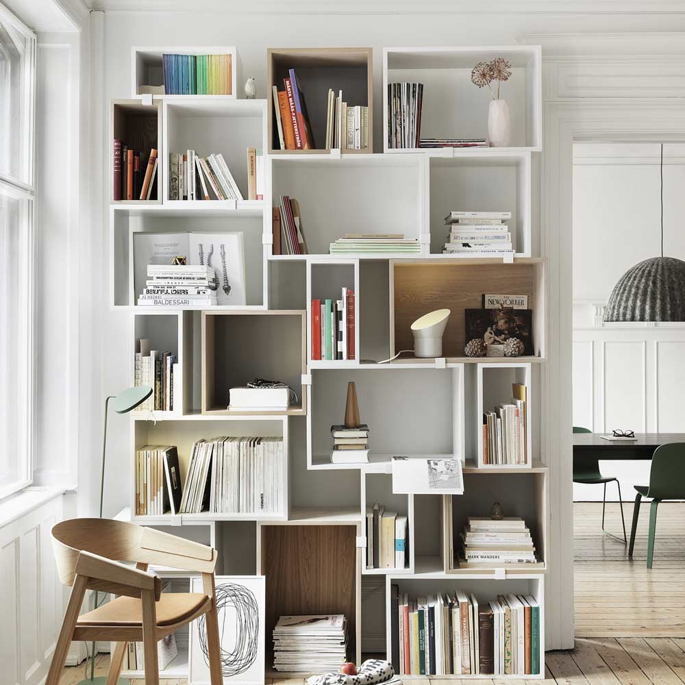 Estante | Stacked Small white con fondo