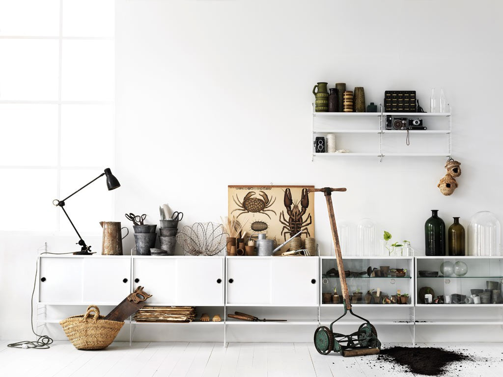 Pack 2u Panel Suelo blanco 115x30cm