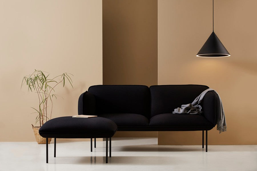 Sofa Nakki 2P tela+ varios colores