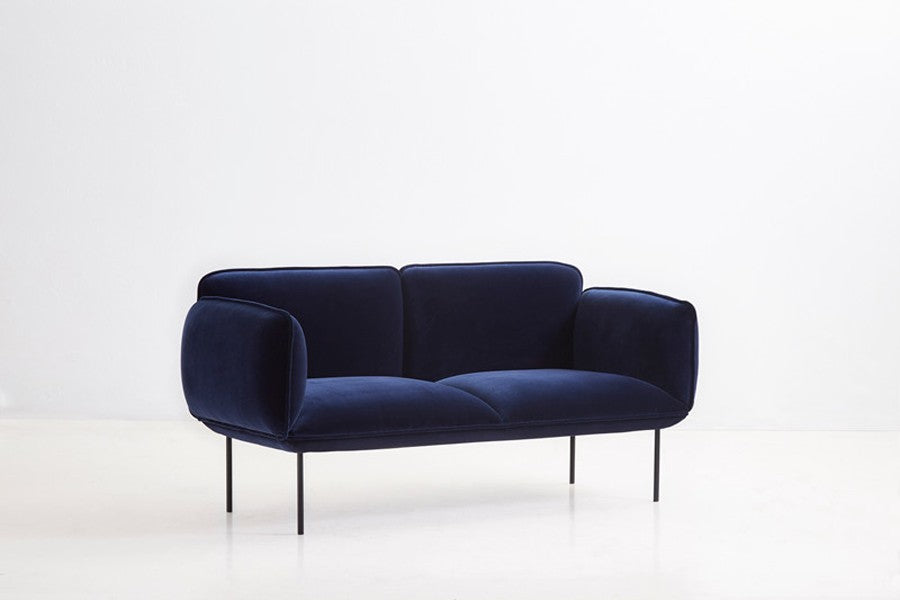 Sofa Nakki 2P tela+ varios colores