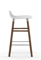 Taburete Form Nogal Blanco 65 cm