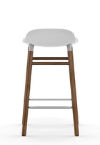 Taburete Form Nogal Blanco 65 cm