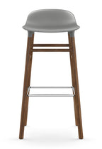 Form Stool, Grey Walnut, 75 cm