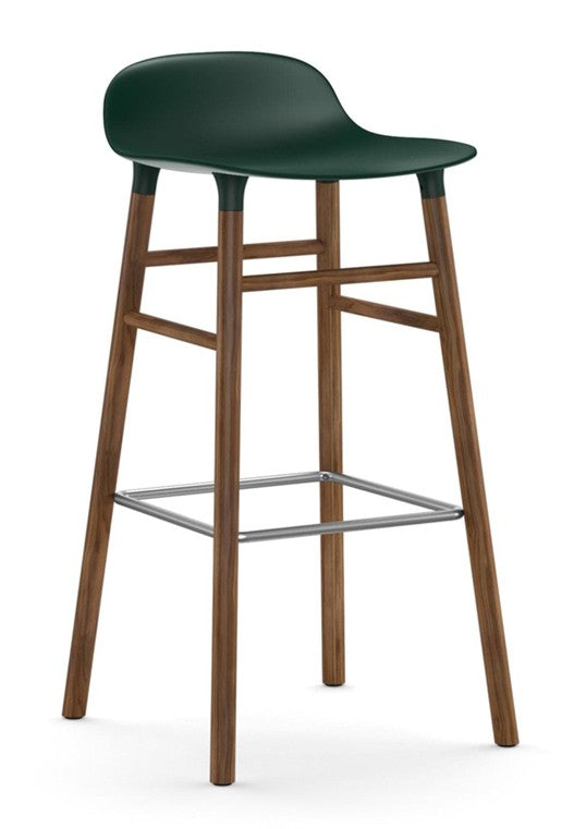 Taburete Form Nogal Verde 75 cm