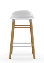Taburete Form Roble Blanco 75 cm