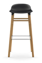 Form Stool Black Oak 75 cm