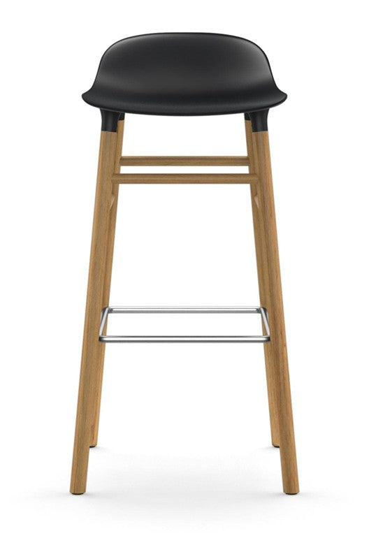 Taburete Form Roble Negro 75 cm