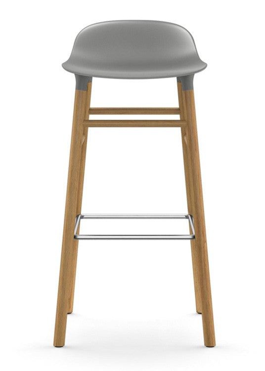 Taburete Form Roble Gris 75 cm