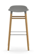 Taburete Form Roble Gris 75 cm