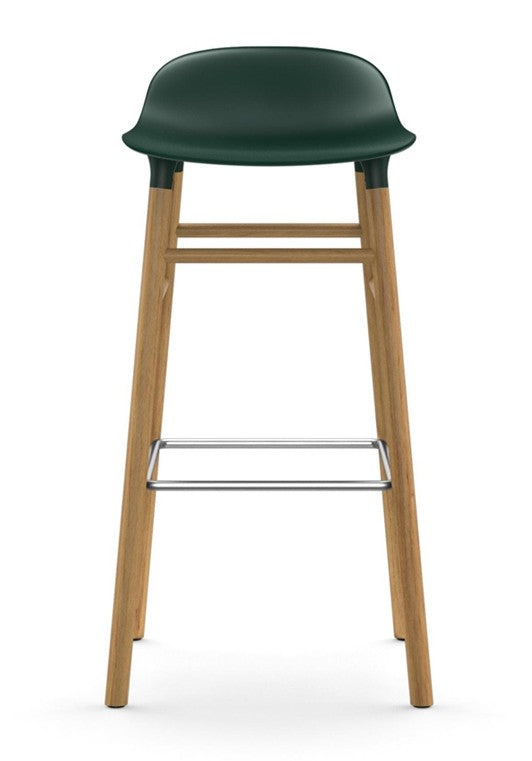 Taburete Form Roble Verde 75 cm