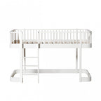 Cama | Wood Original low loft  blanca