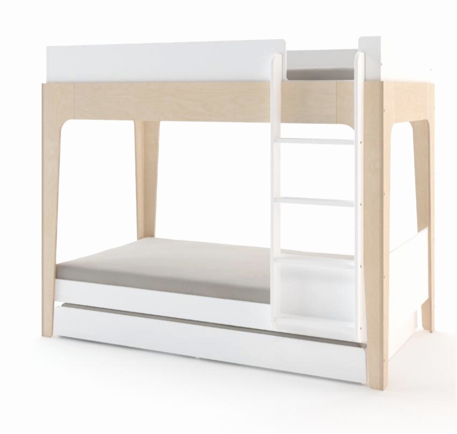 Litera Con Nido Perch Trundle Abedul
