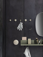 Coat racks | Dots metal brass