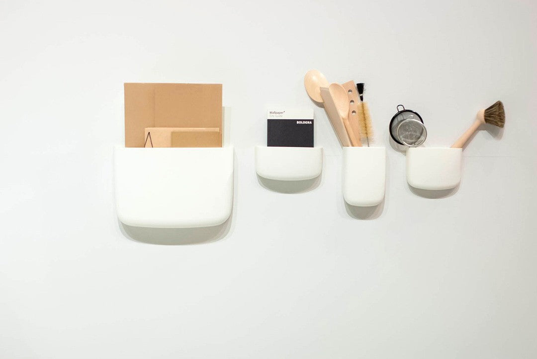 Almacenaje pared | Pocket 3 Blanco