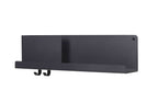 Folded medium Black shelf