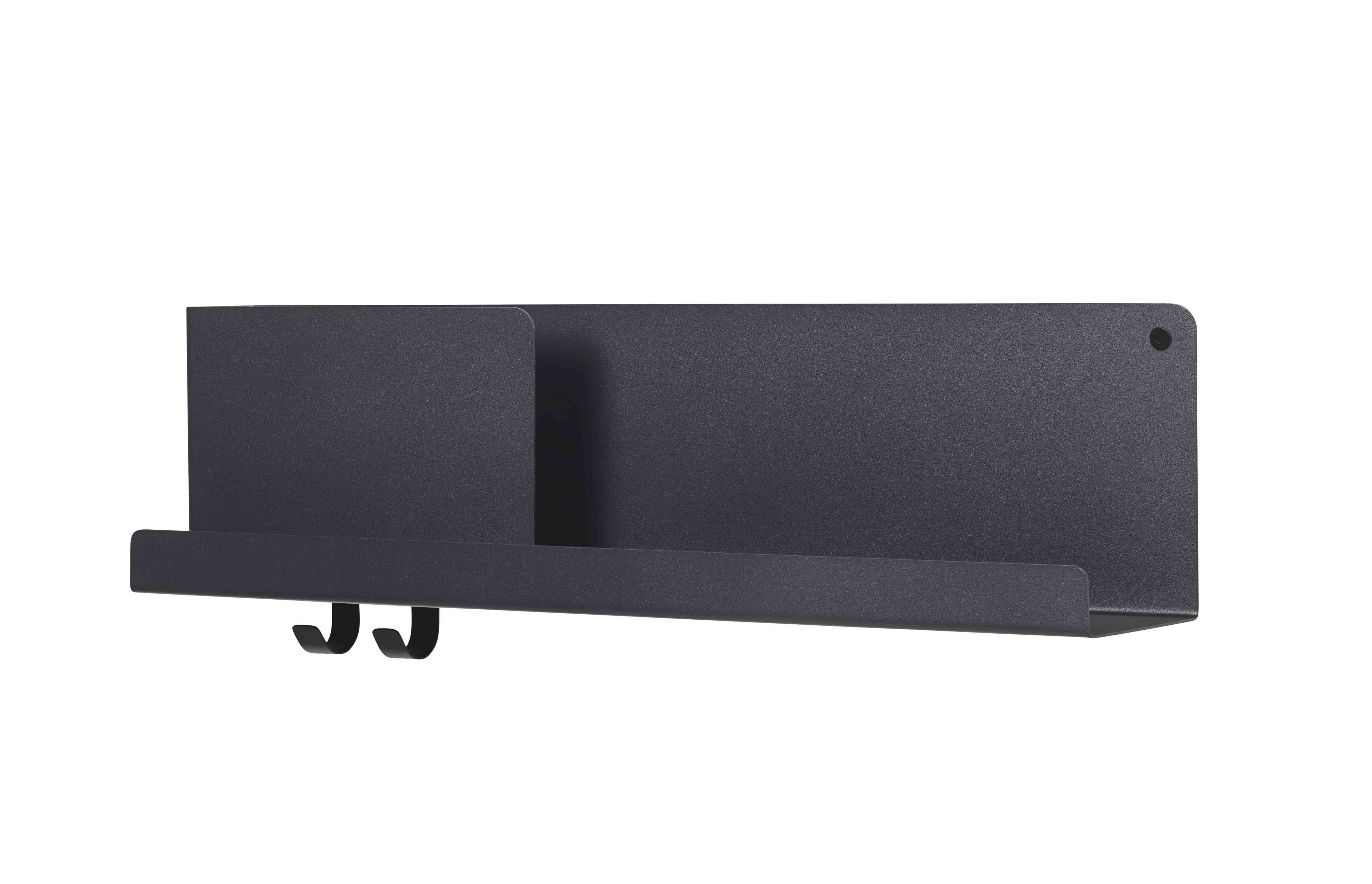 Folded medium Black shelf