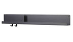 Large Black Folded Shelf