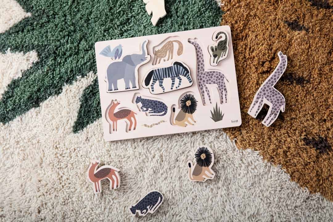 Puzzle De Madera | Safari