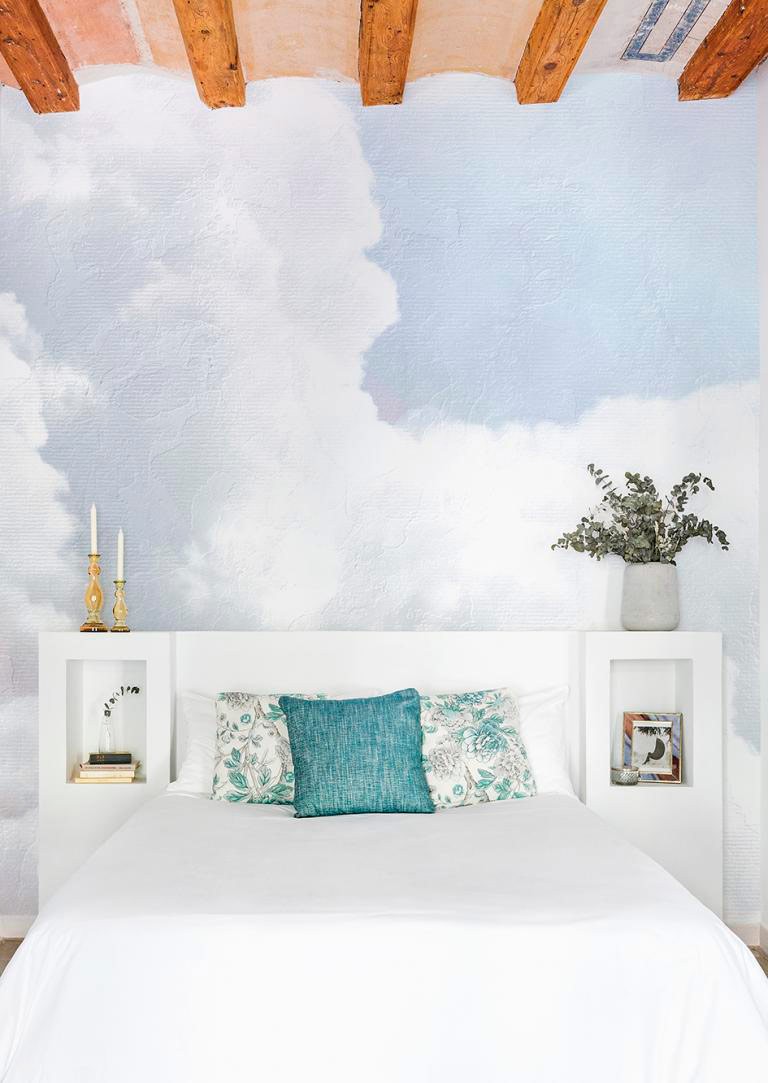 Mural Papel Pintado | Clouds Azul claro