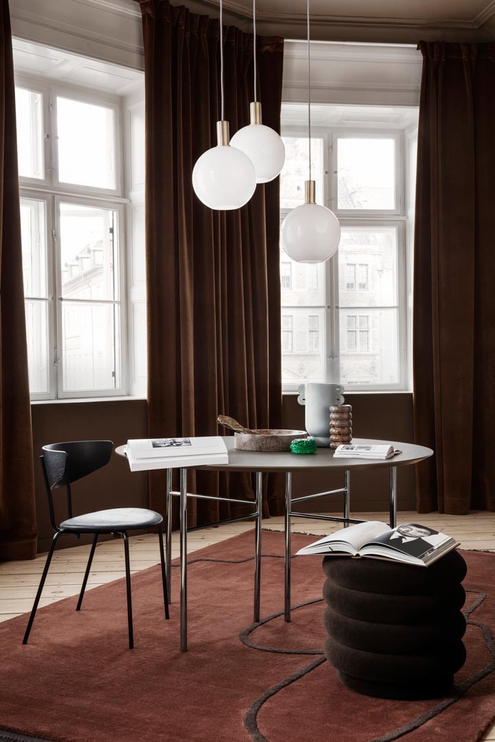 Silla Herman Piel negro