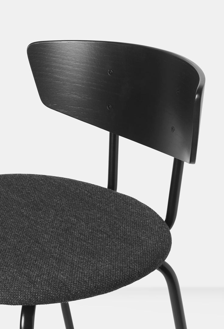 Silla Herman Piel negro