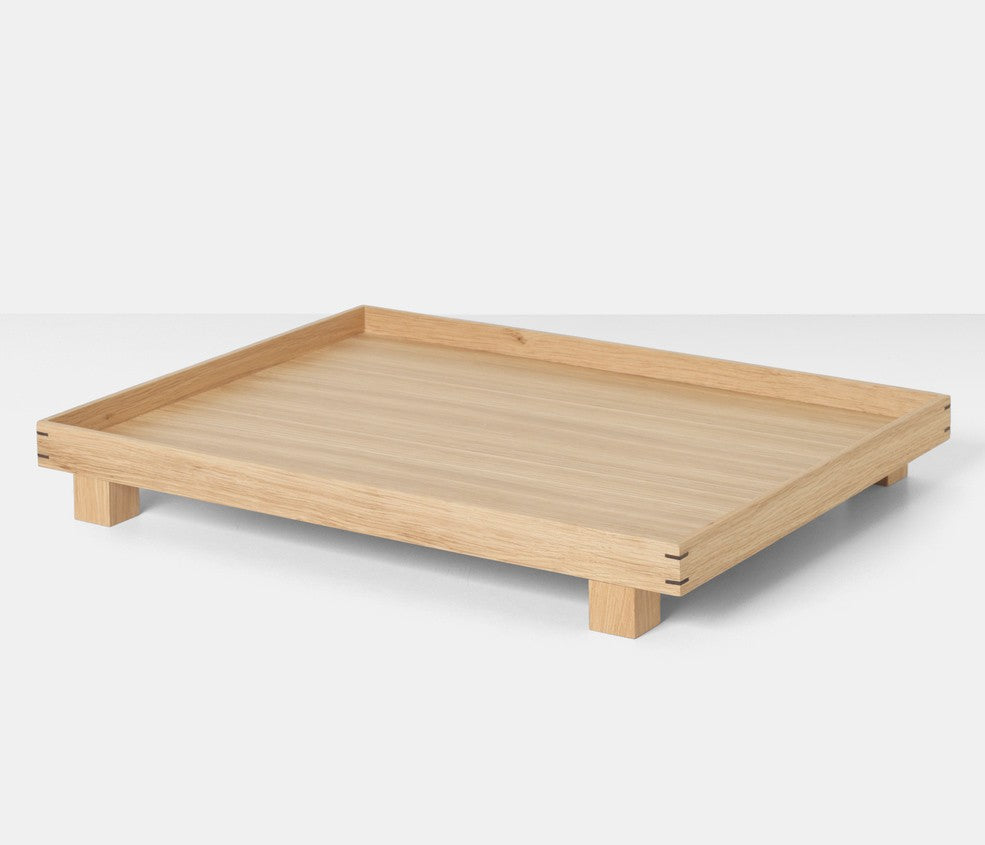 Bandeja de madera Bon L Roble