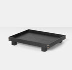Bandeja de madera Bon S Negro