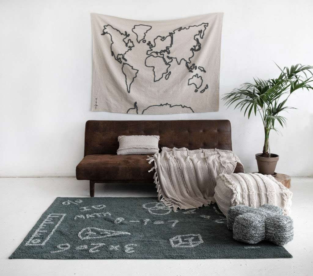 Alfombra de pared | Canvas Map
