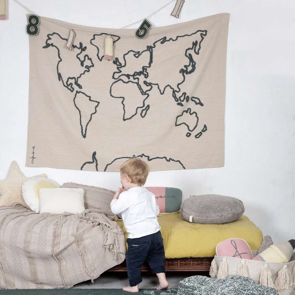 Alfombra de pared | Canvas Map