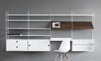 Vitrina blanco 78x30cm