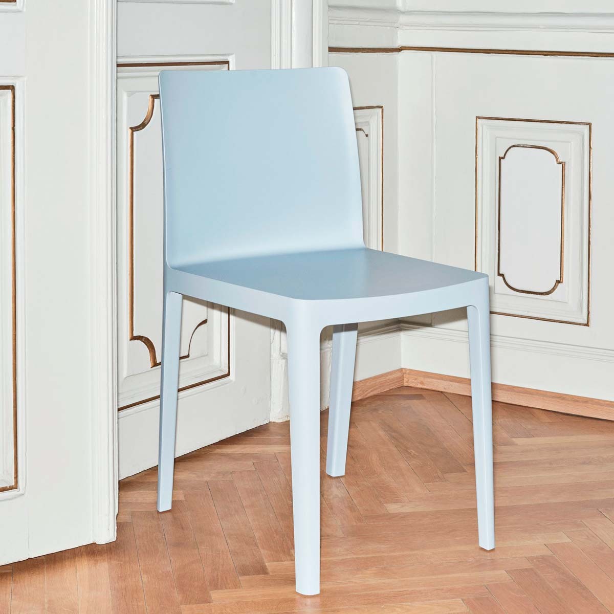 Chaise gris bleuté | Elementaire