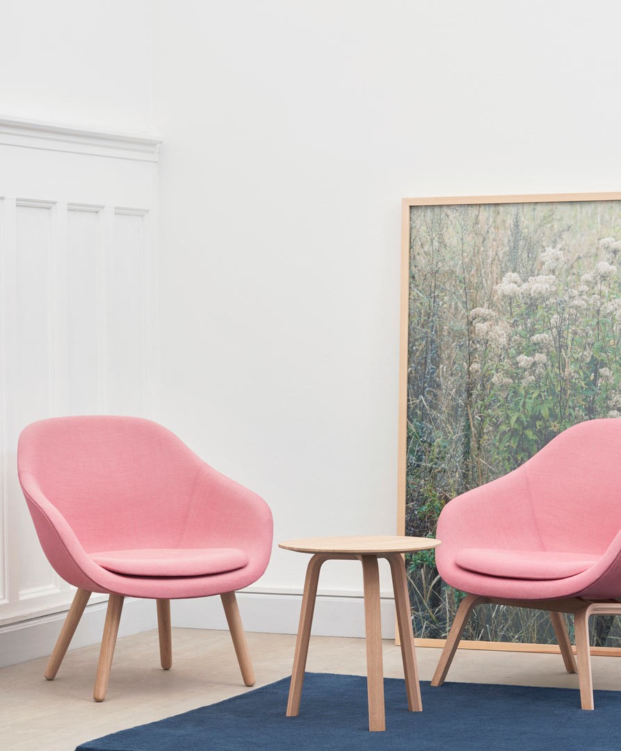 Table d'appoint Bella Chêne Ø45X39