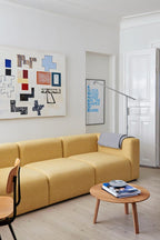 Table d'appoint Bella Chêne Ø45X49