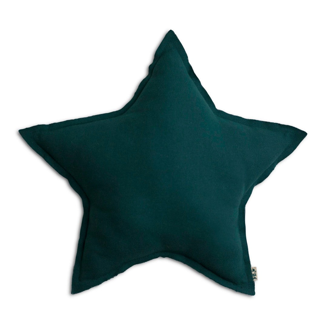 Coussin Étoile | Bleu sarcelle petit modèle