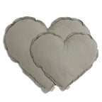 Cojin Corazón Silver Grey Small