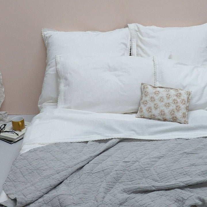 Colcha | Diamond Light Grey 140 X 200