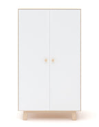 Armoire en bouleau/blanc | Merlin