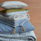 Blue Nordic Duvet Cover | Mini Check Twin