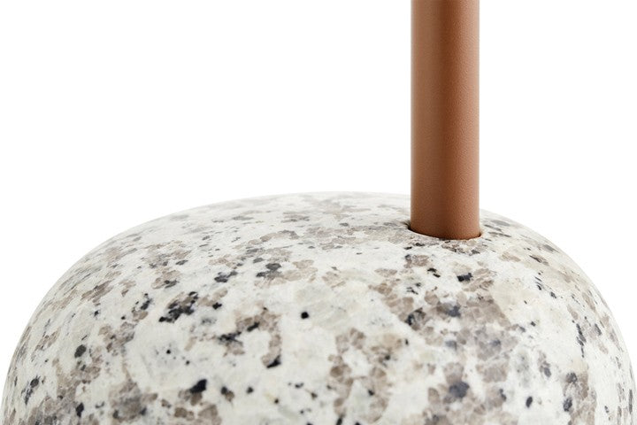 Bowler Side Table, Pale Brown