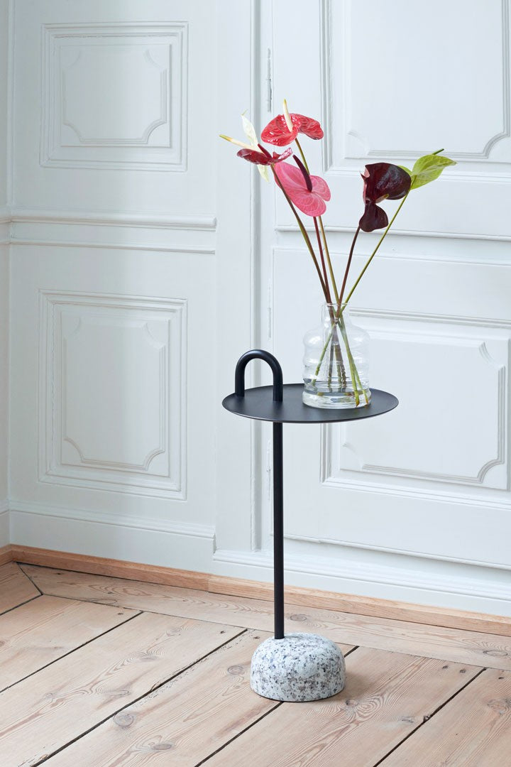 Bowler Black Side Table
