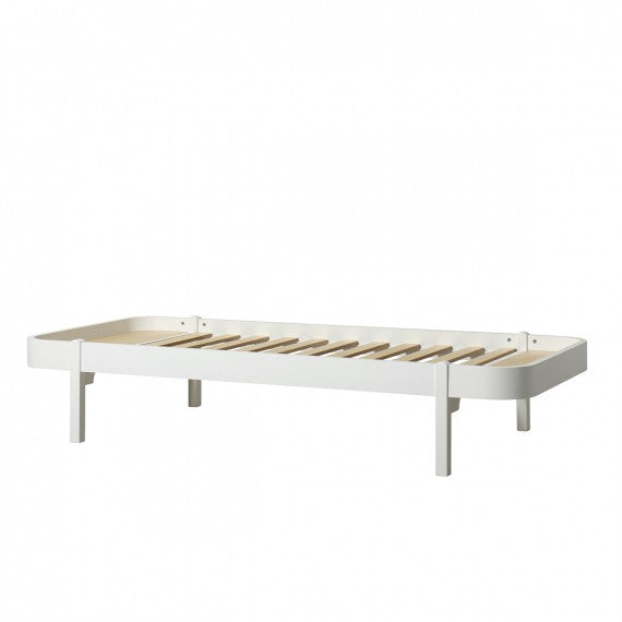 Cama Lounger Blanca | Wood